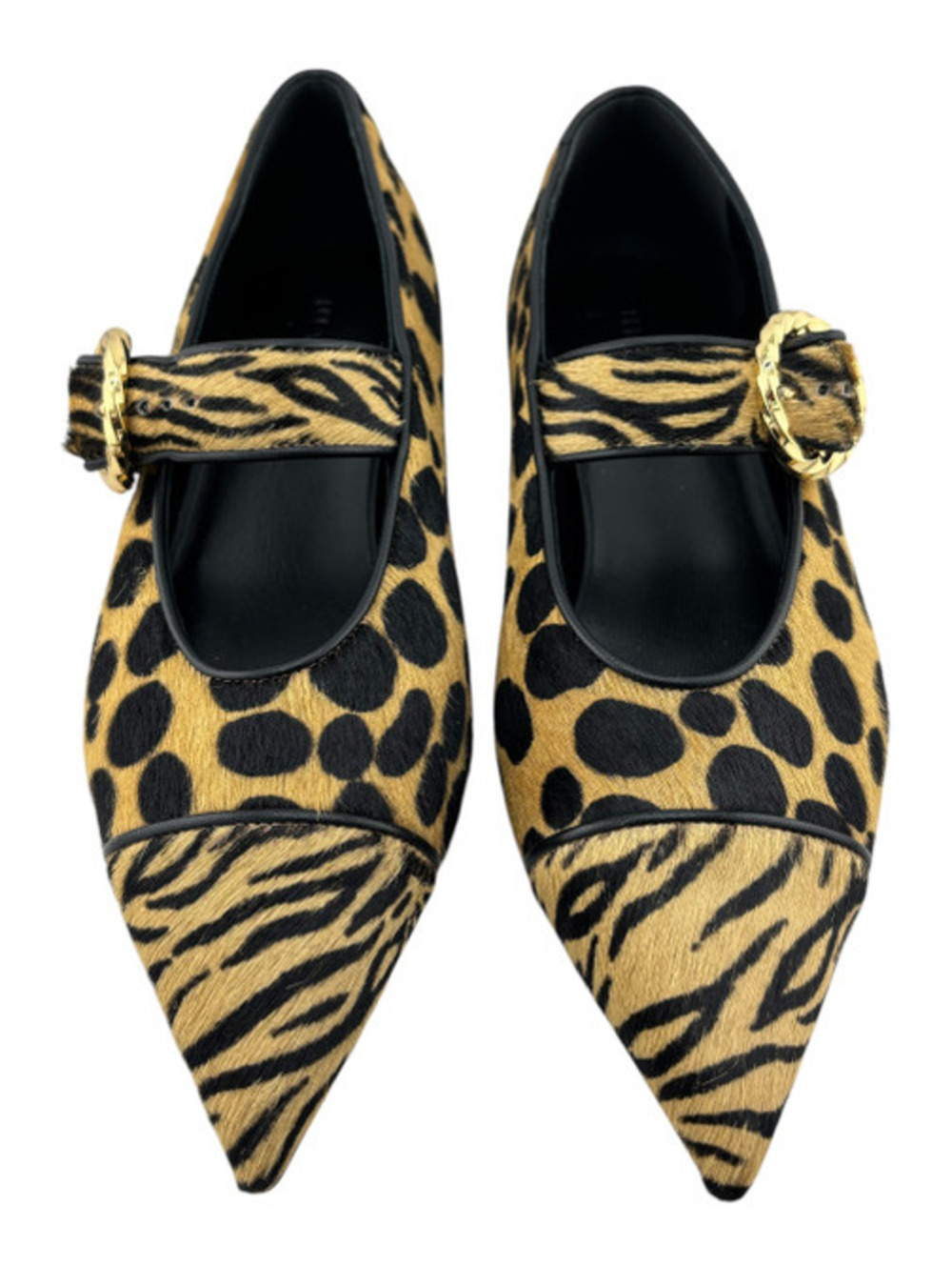 Ulla Johnson Kiki Animal Print Flats - Picture 2 of 5